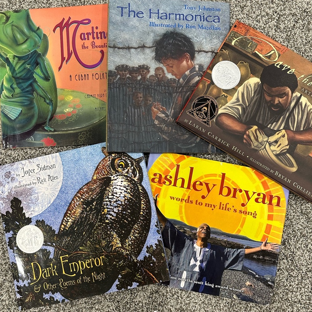 Children's Book Collection with Award Medals